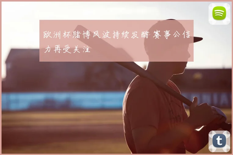 欧洲杯赌博风波持续发酵 赛事公信力再受关注