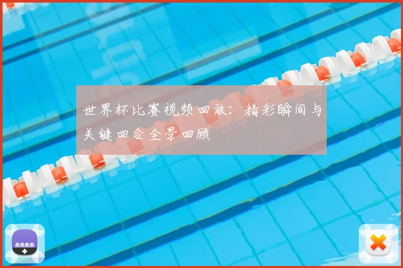 世界杯比赛视频回放：精彩瞬间与关键回合全景回顾